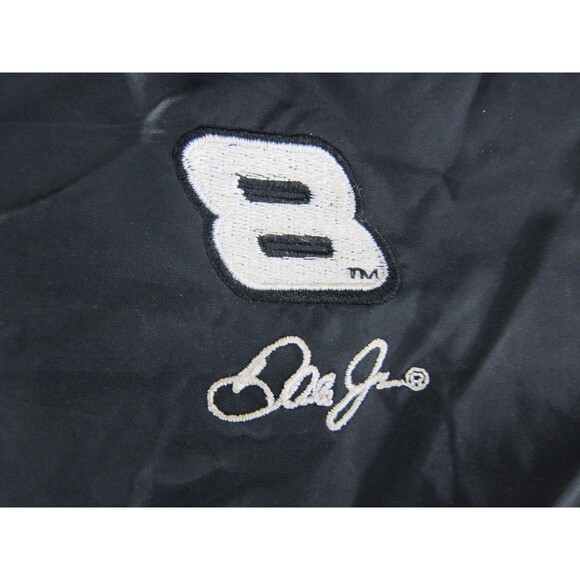 Dale Earnhardt Jr Jacket Mens Large Nascar #8 Windbreaker Chase Authentics Black - Picture 4 of 7